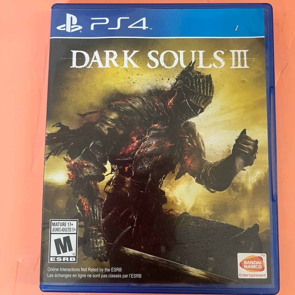 Dark Souls III for PS4 - - Blue Case
